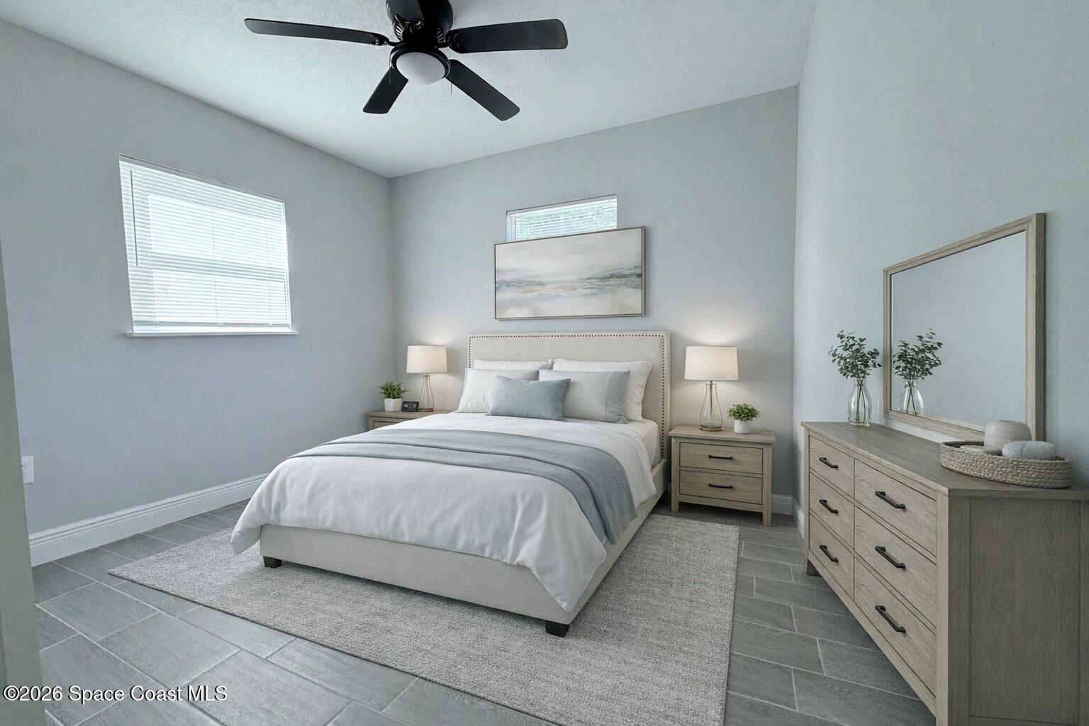 2556 Sarno Road Melbourne, FL 32935 - Photo 15 of 23 Virtually staged, Bedroom