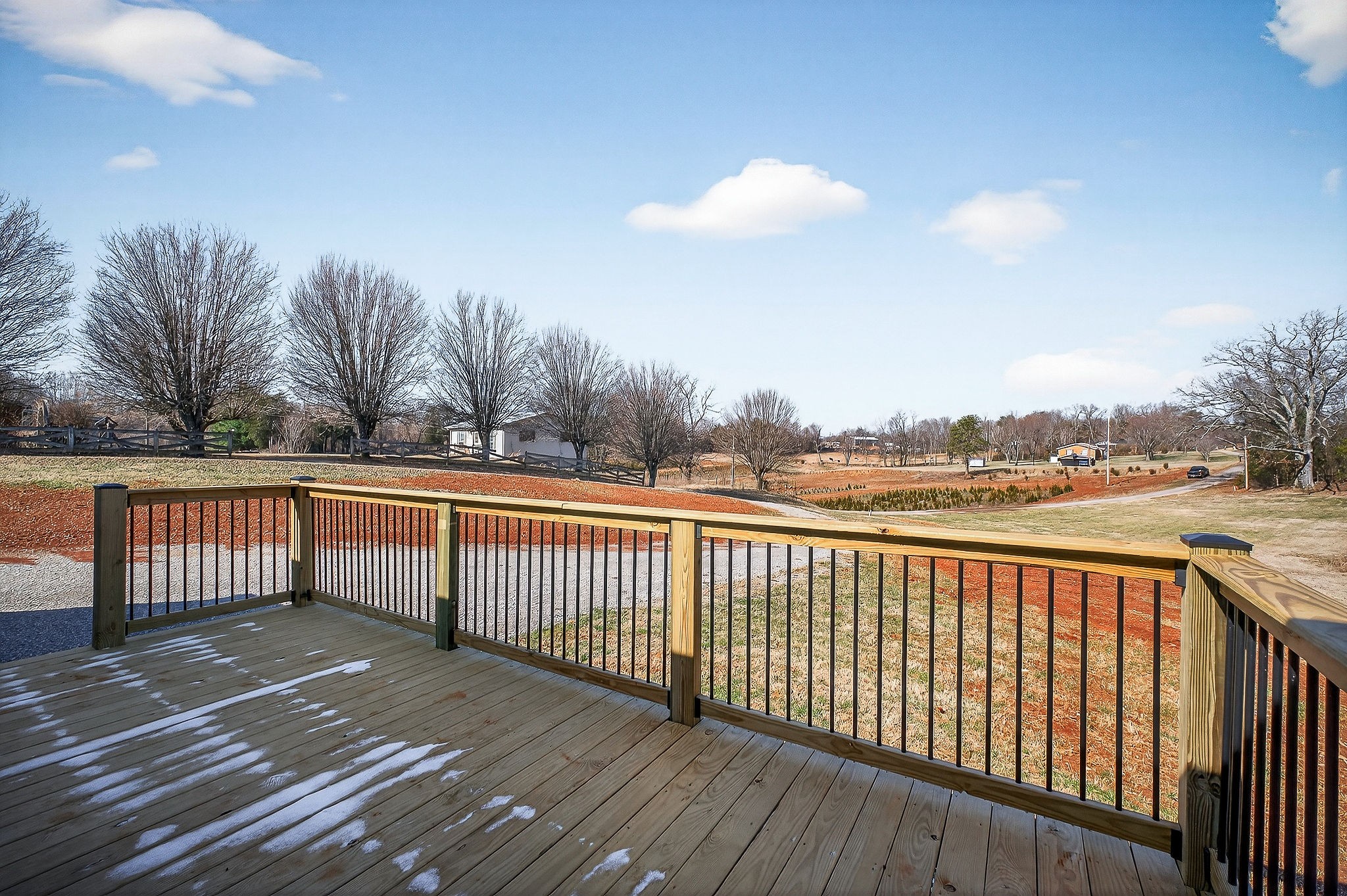 3881 Shellsford Road McMinnville, TN 37110 - Photo 20 of 44 a view of a balcony with wooden floor