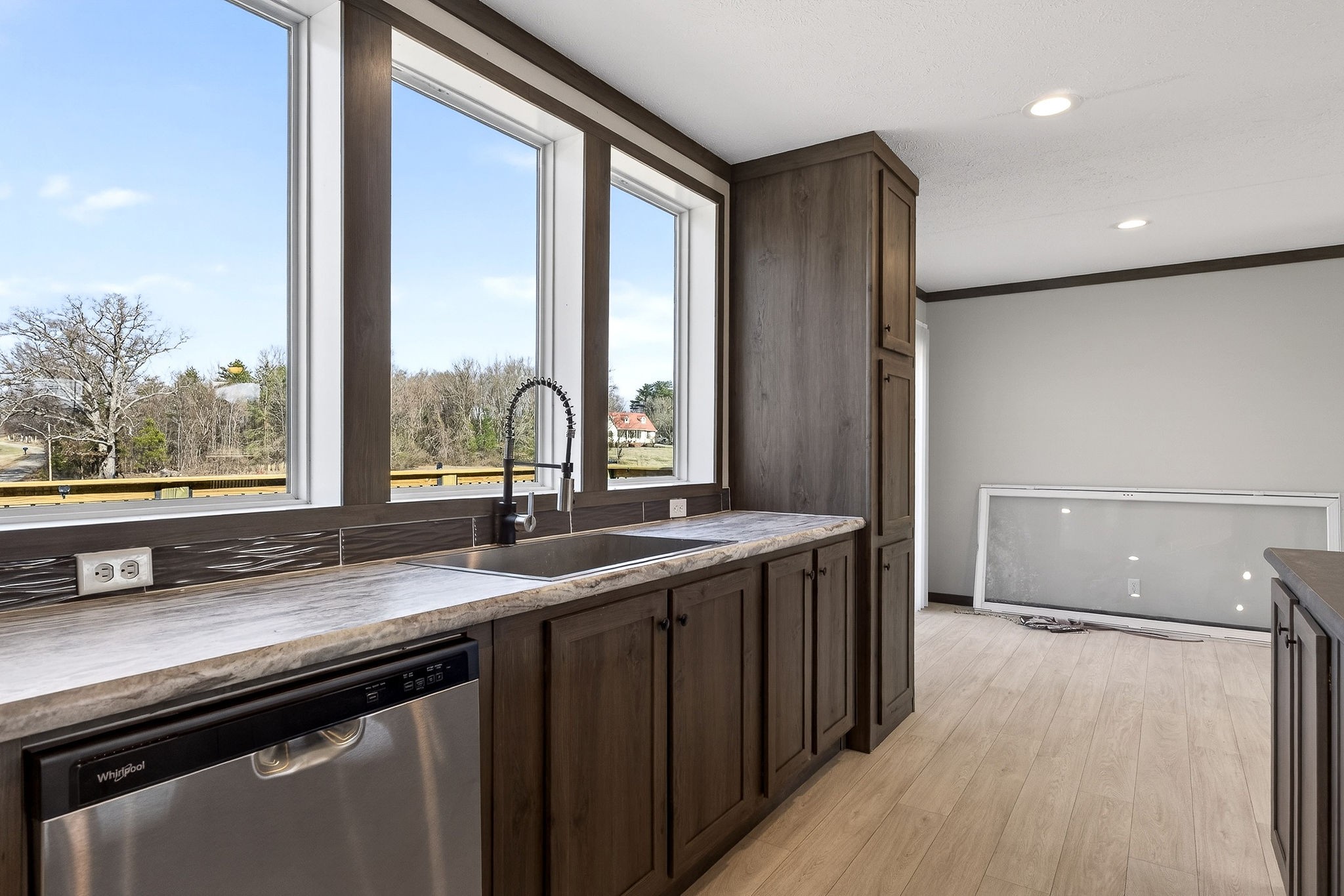 3881 Shellsford Road McMinnville, TN 37110 - Photo 23 of 44 a kitchen with a sink and large window