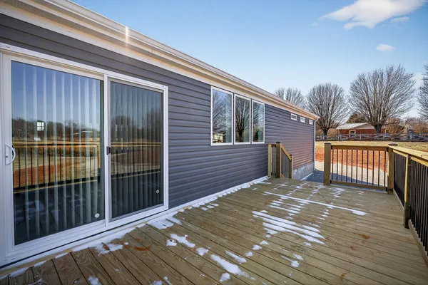 a view of a house with a roof deck