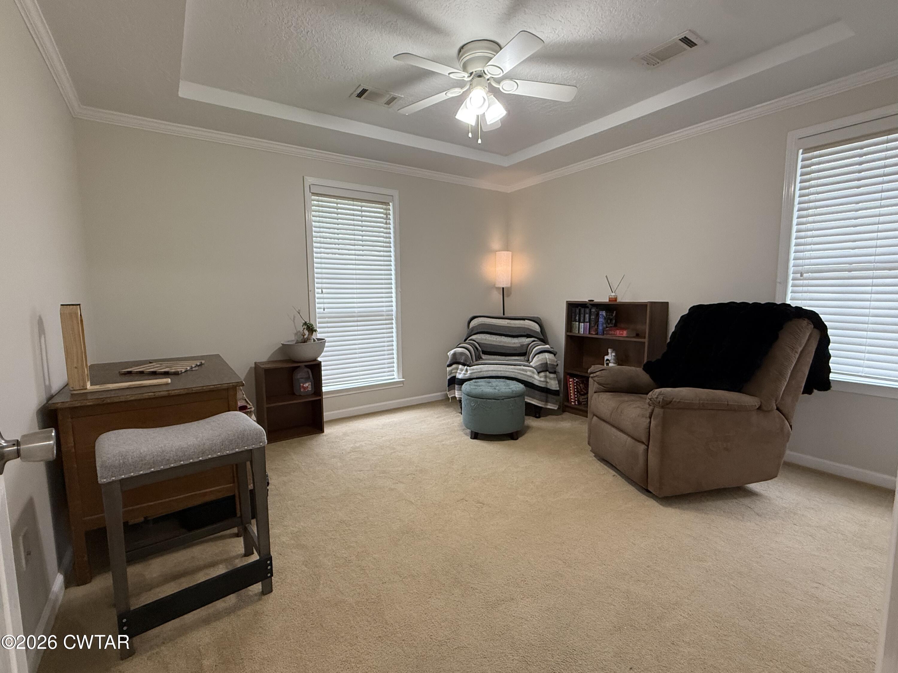 126 Waldunn Cove Rutherford, TN 38369 - Photo 13 of 18 a living room with furniture and a ceiling fan