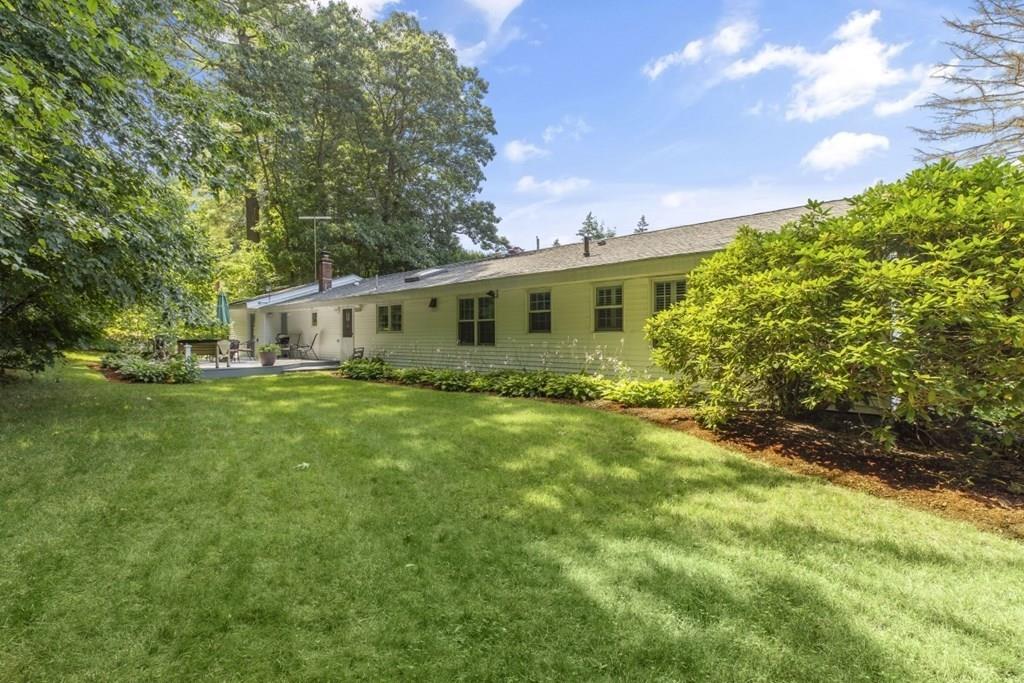 30 Larnis Road Framingham, MA 01701 - Photo 35 of 42 a view of house with backyard and garden