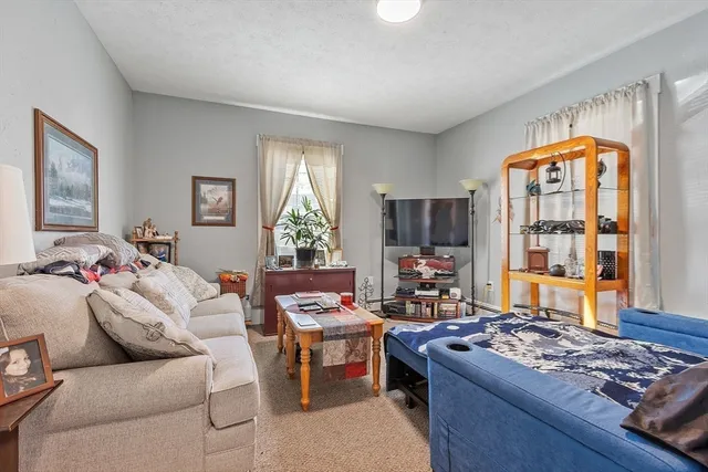 a bathroom with a toilet a sink and curtain