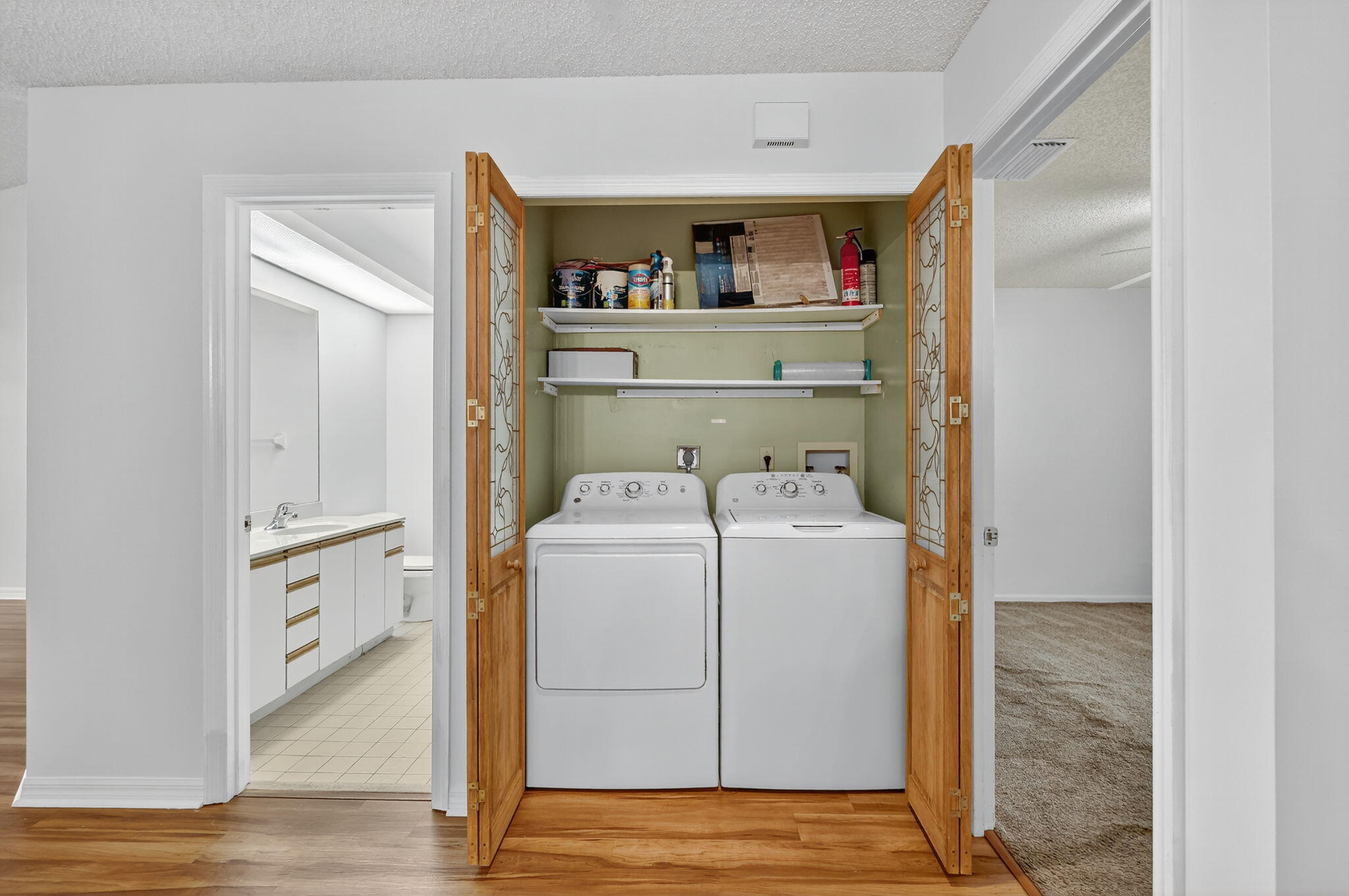 6101 Southeast Landing Way, Unit 11 Stuart, FL 34997 - Photo 26 of 55 a view of utility room with washer and dryer