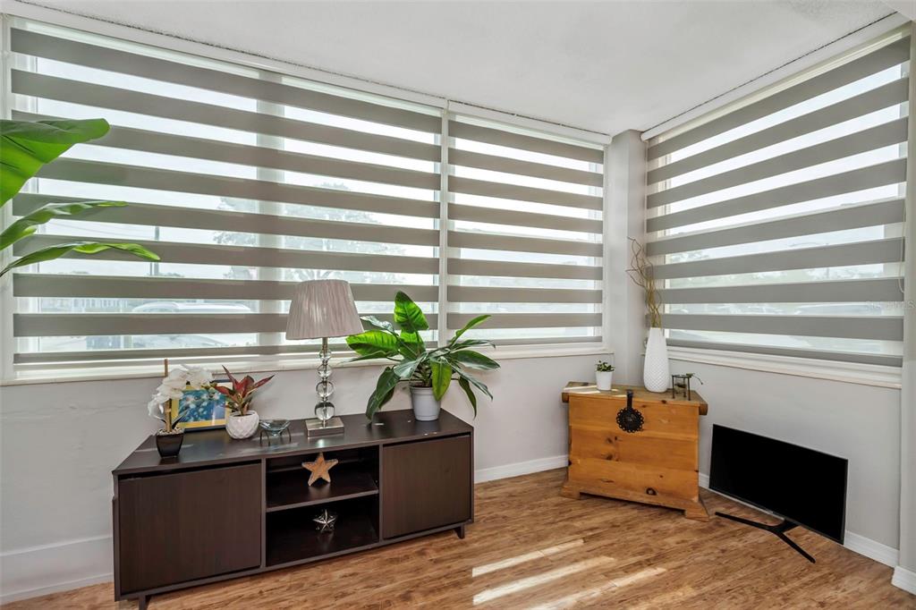 1900 68th Street North, Unit 110 St. Petersburg, FL 33710 - Photo 38 of 48 a living room with furniture and a potted plant