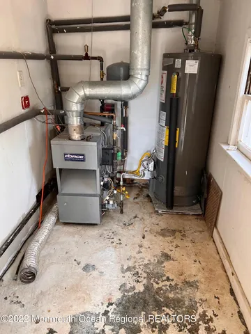 a view of storage and utility room