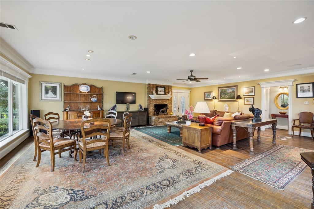 3580 Orr Road Fairview, TX 75002 - Photo 9 of 40 a view of a dining room with furniture window and wooden floor