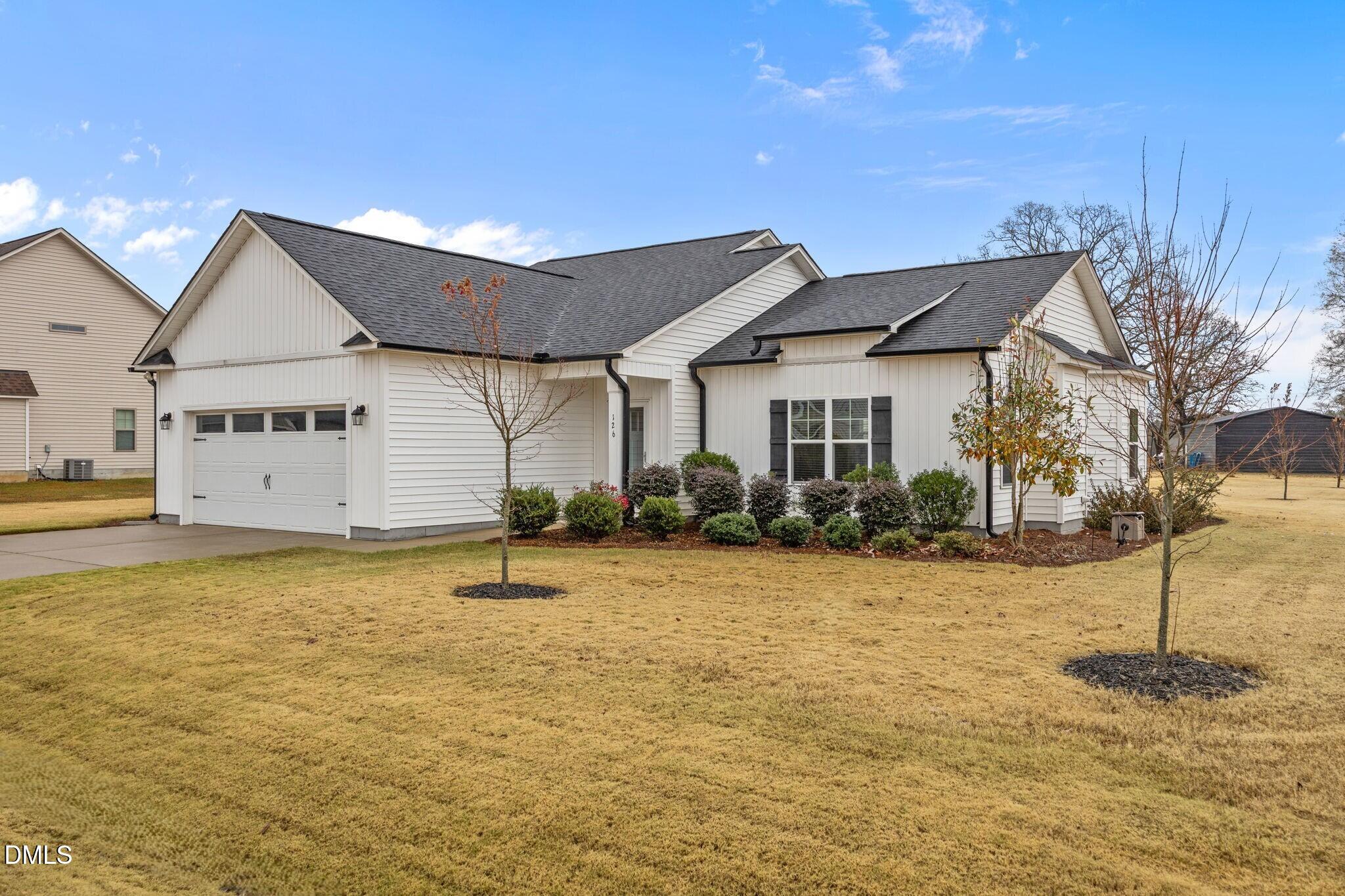 126 Arrow Lane Middlesex, NC 27557 - Photo 29 of 32 a house with yard in front of it