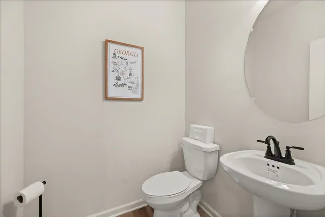 a view of house with door