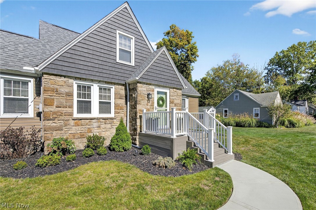 39119 Johnnycake Ridge Road Willoughby, OH 44094 - Photo 2 of 3 Front porch, sidewalk and landscape completely re-built summer 2025