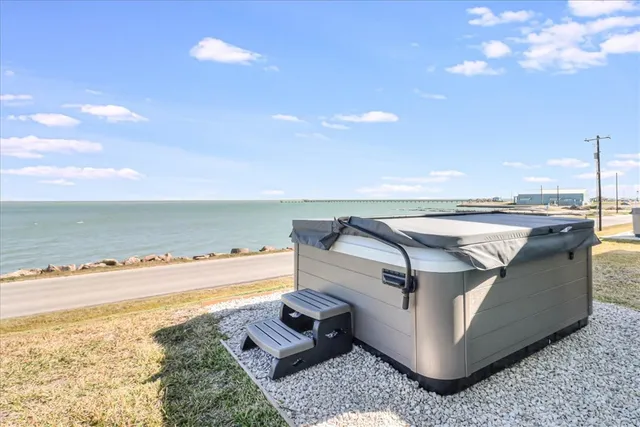 a view of a room with projector