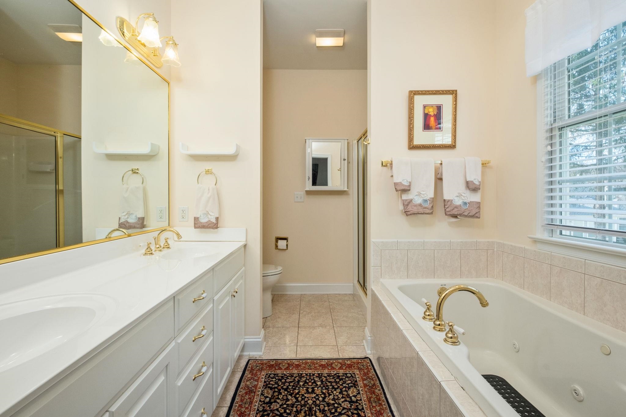 35 Buckingham Common Waynesboro, VA 22980 - Photo 18 of 33 a bathroom with a sink a bathtub and a shower