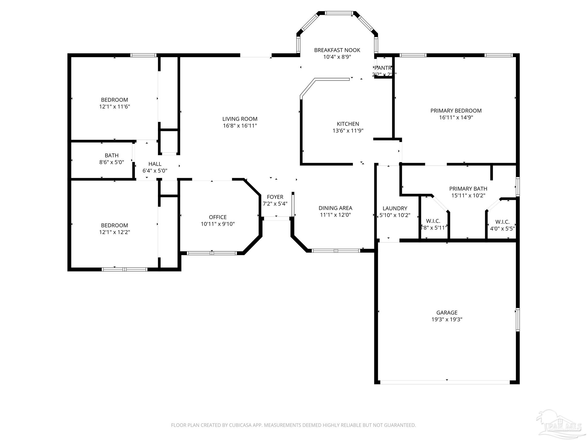 5129 Goshawk Drive Milton, FL 32570 - Photo 4 of 54 Measurements are estimated