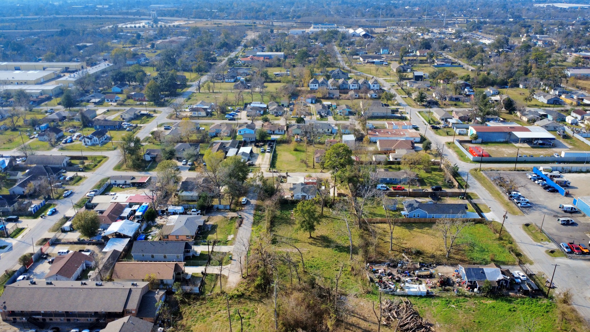 2609 Eva Street Houston, TX 77093 - Photo 4 of 22 an aerial view of residential houses with outdoor space