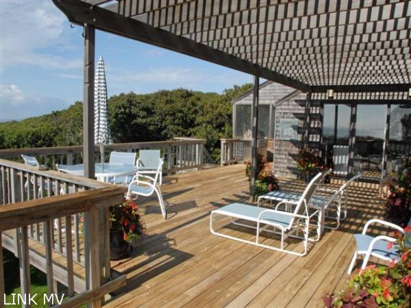 41 Tilton Road Chilmark, MA 02535 - Photo 12 of 27 Main Deck Looking East