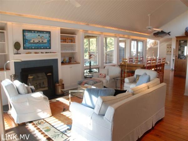 41 Tilton Road Chilmark, MA 02535 - Photo 14 of 27 Living Dining Area