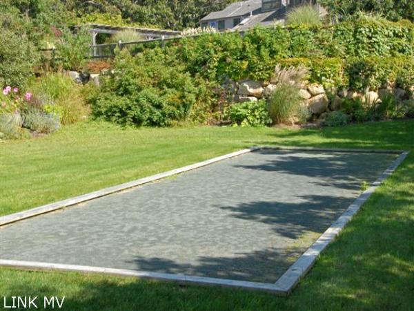 41 Tilton Road Chilmark, MA 02535 - Photo 18 of 27 Bocce Court Behind Pool Wall