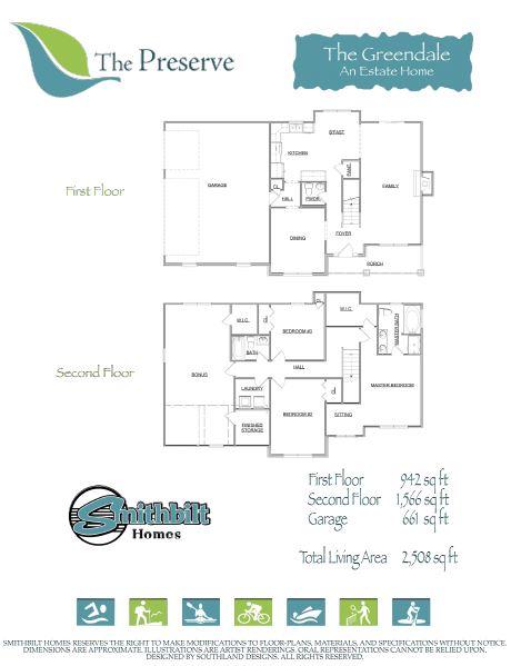 106 Hollyberry Road, Unit LOT 510 Oak Ridge, TN 37830 - Photo 14 of 14 Greendale Floorplan