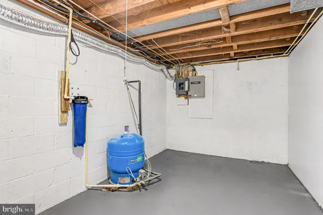 a room with gym equipment