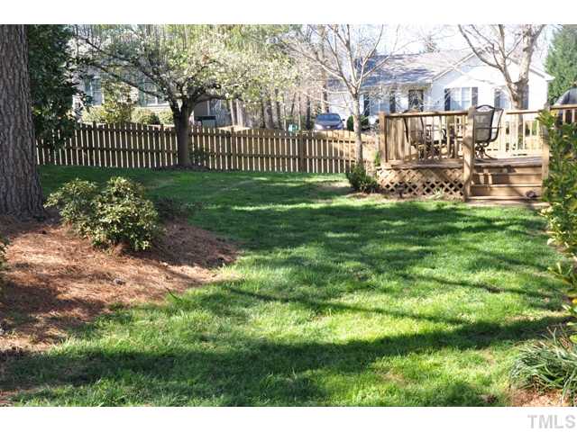 9313 Cub Trail Raleigh, NC 27615 - Photo 8 of 23 Great deck and back yard for entertaining and personal use