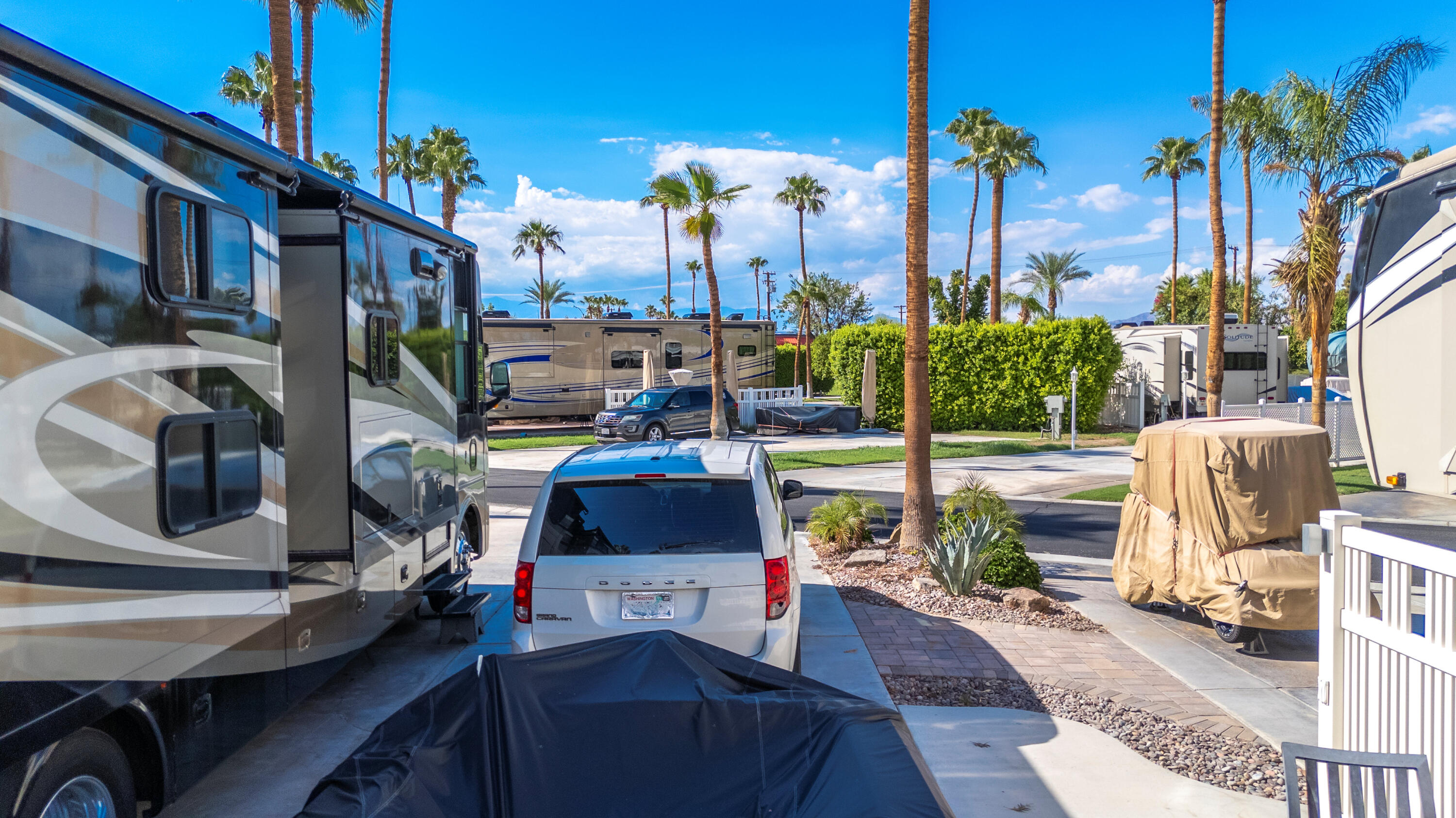 69411 Ramon Road, Unit 69 Cathedral City, CA 92234 - Photo 12 of 48 a view of balcony and patio