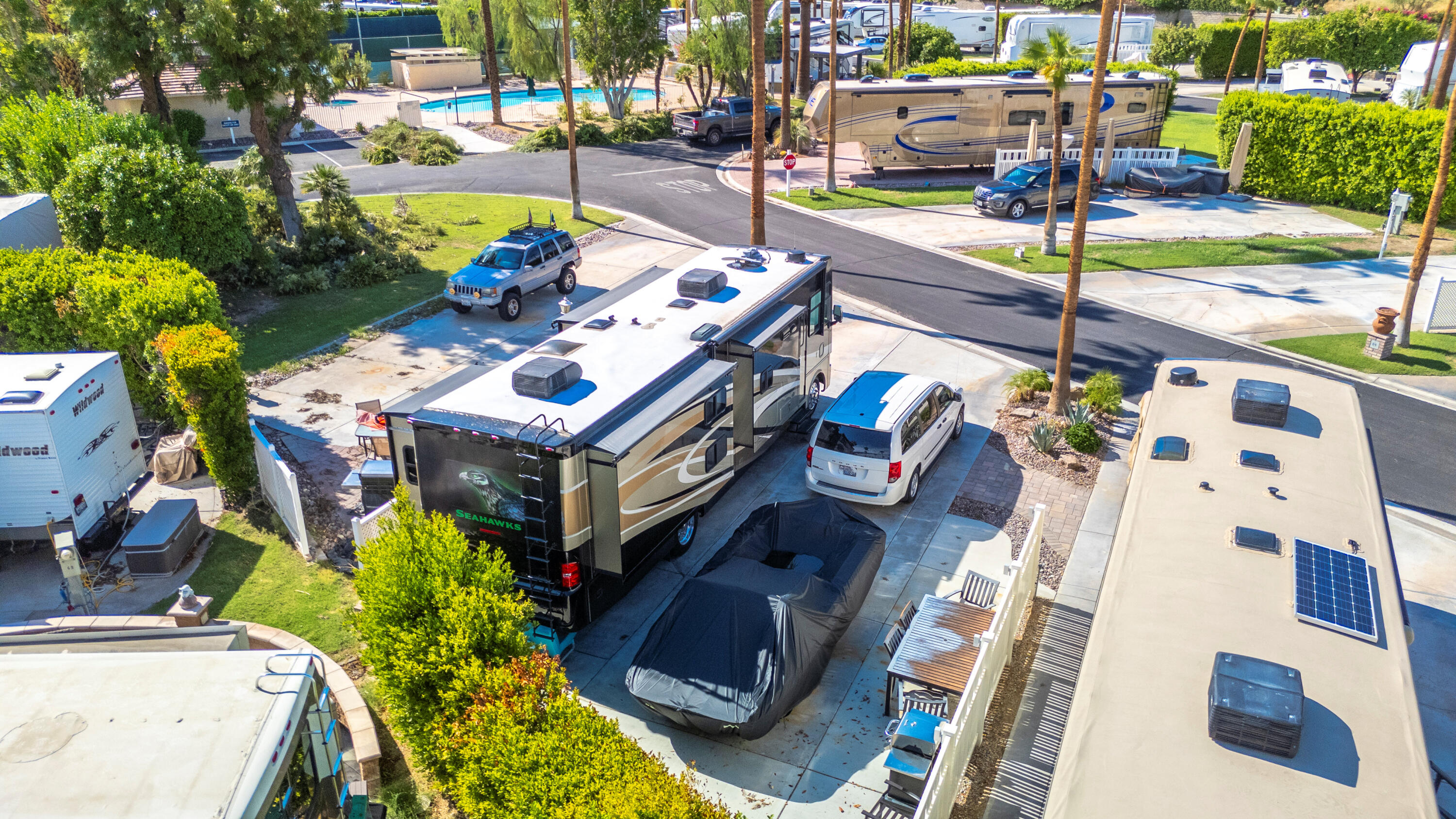 69411 Ramon Road, Unit 69 Cathedral City, CA 92234 - Photo 10 of 48 a view of an outdoor space