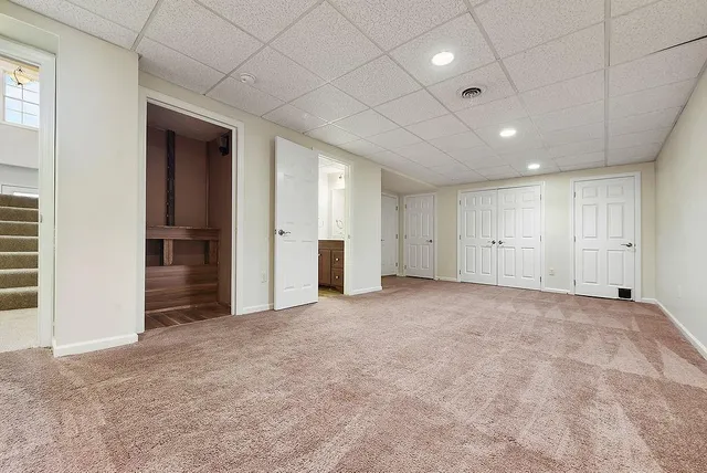 a view of empty room