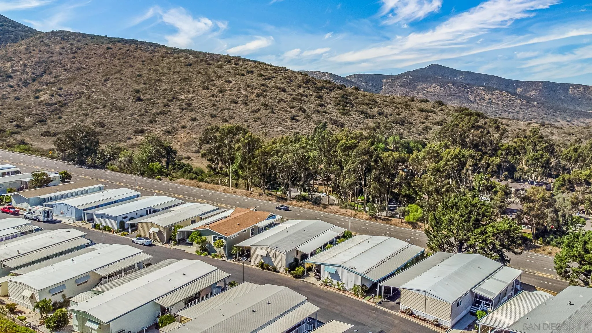 7467 Mission Gorge Road, Unit SPC 291 Santee, CA 92071 - Photo 28 of 40 an aerial view of a city