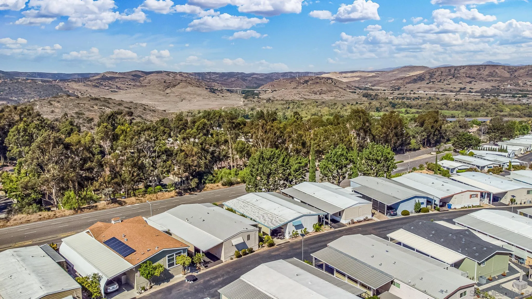 7467 Mission Gorge Road, Unit SPC 291 Santee, CA 92071 - Photo 29 of 40 an aerial view of a city