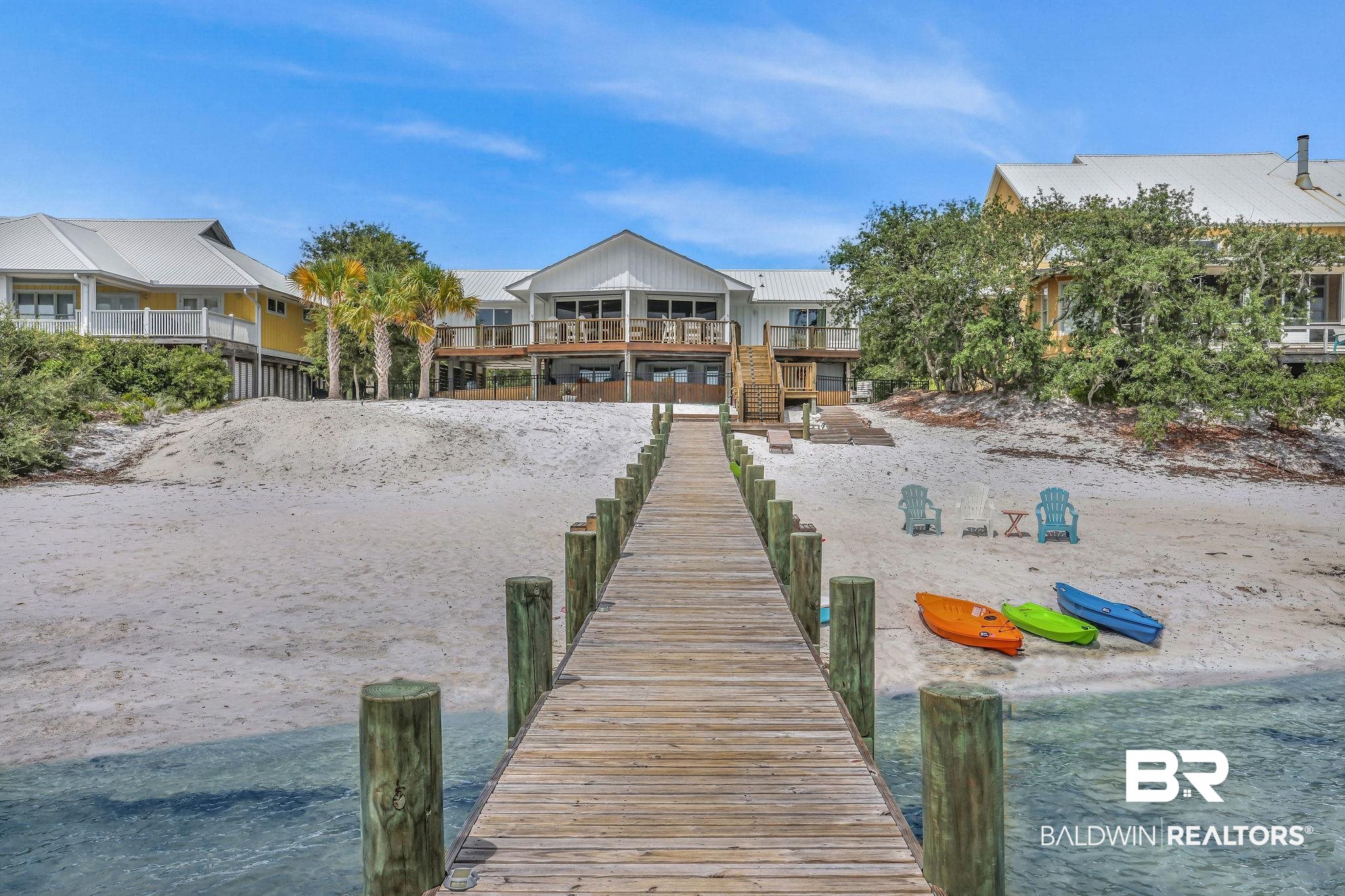 32130 River Road Orange Beach, AL 36561 - Photo 43 of 51 Dock featuring a water view and stairs