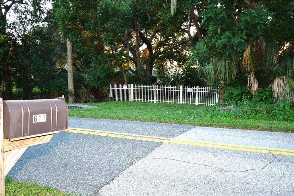 611 Old Eustis Road Mount Dora, FL 32757 - Photo 7 of 45 a view of a swimming pool with a yard