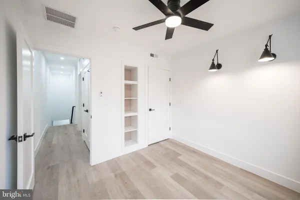 wooden floor in an empty room