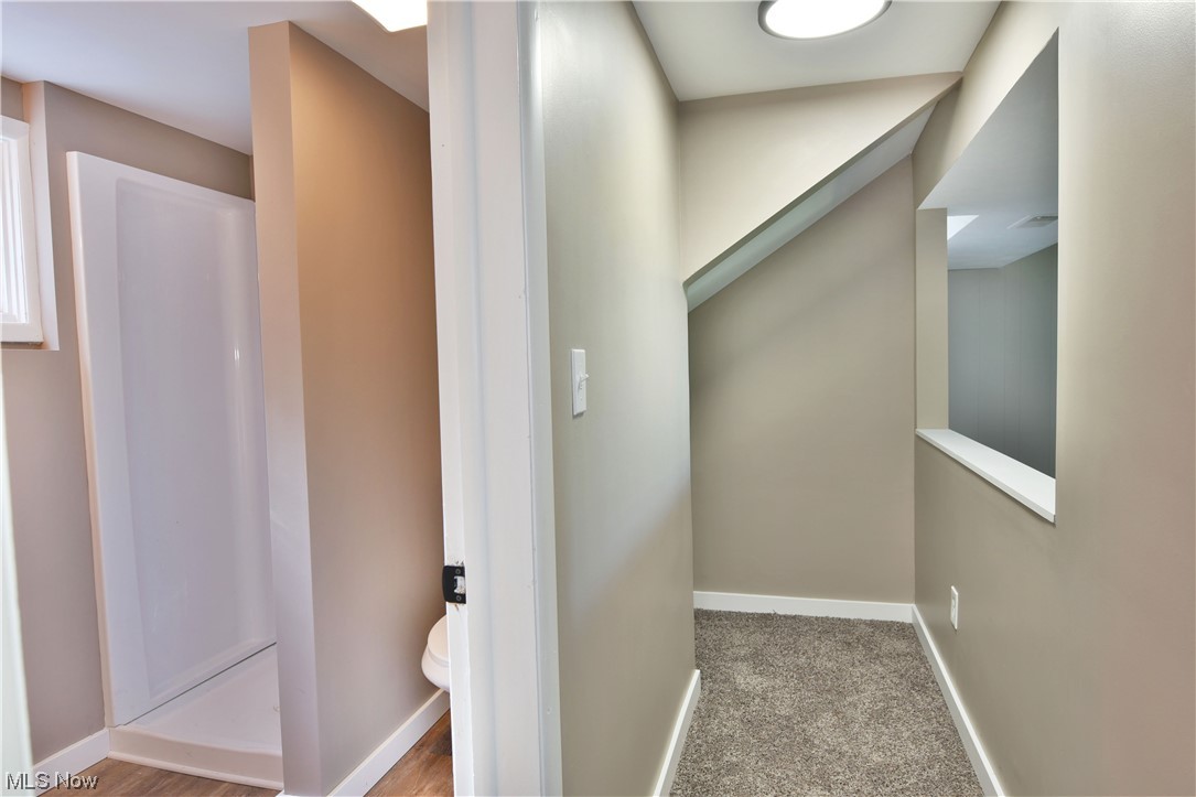 5480 Phillips Rice Road Cortland, OH 44410 - Photo 29 of 35 Hallway featuring carpet floors
