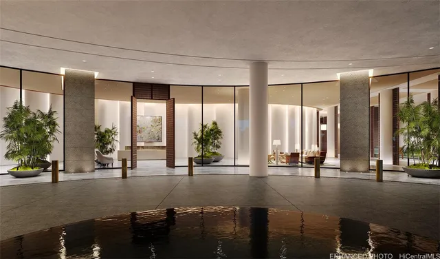 a view of a room with gym equipment and floor to ceiling windows