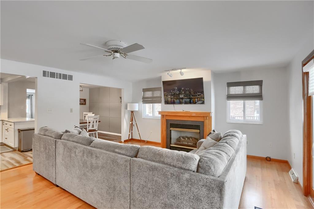 9652 Shirley Drive Allison Park, PA 15101 - Photo 26 of 49 a living room with furniture and a fireplace