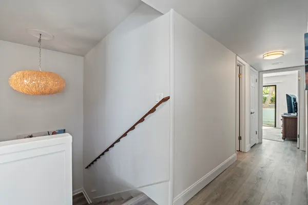 a view of a room with washer and dryer