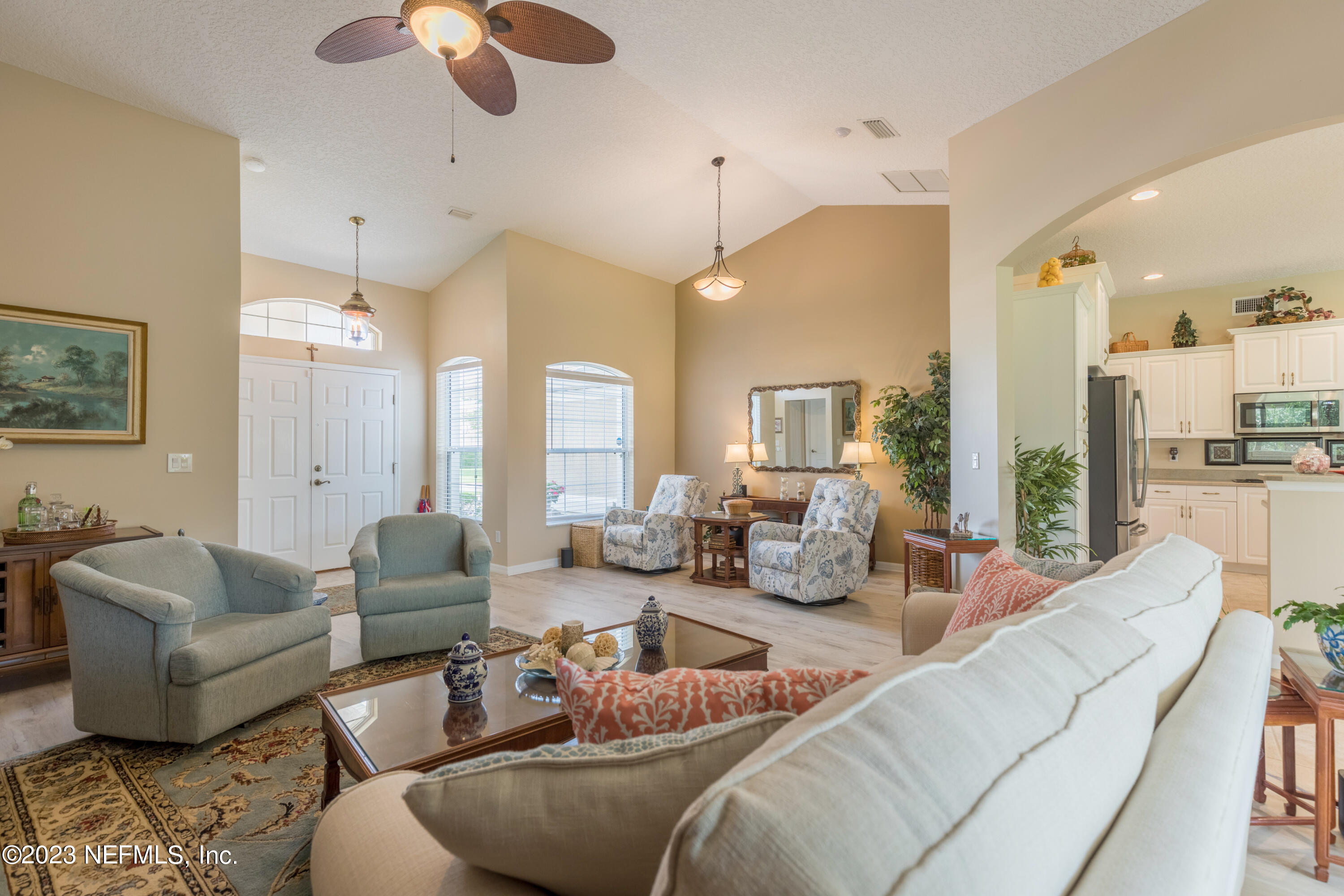 293 San Nicolas Way St. Augustine, FL 32080 - Photo 11 of 51 a living room with furniture and a large window