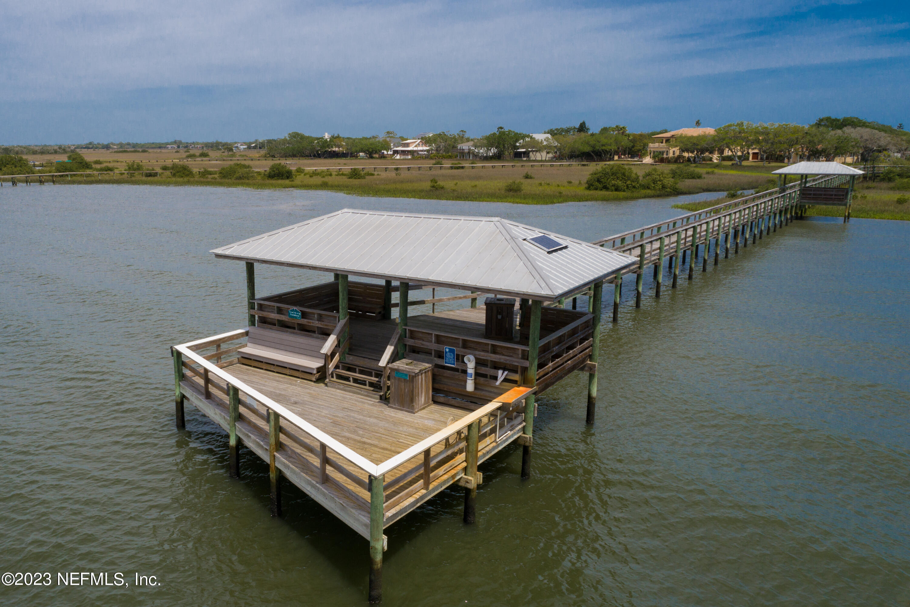 293 San Nicolas Way St. Augustine, FL 32080 - Photo 51 of 51 a view of a roof deck with lake view