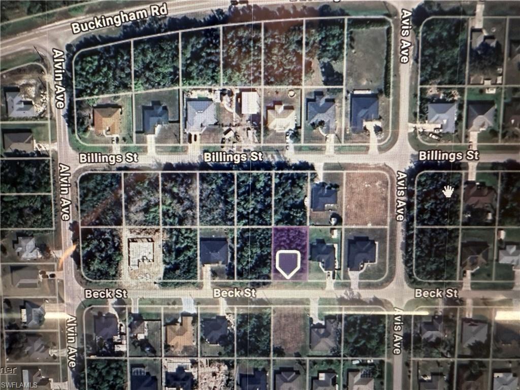 Aerial overview of property's location featuring property parcel outlined