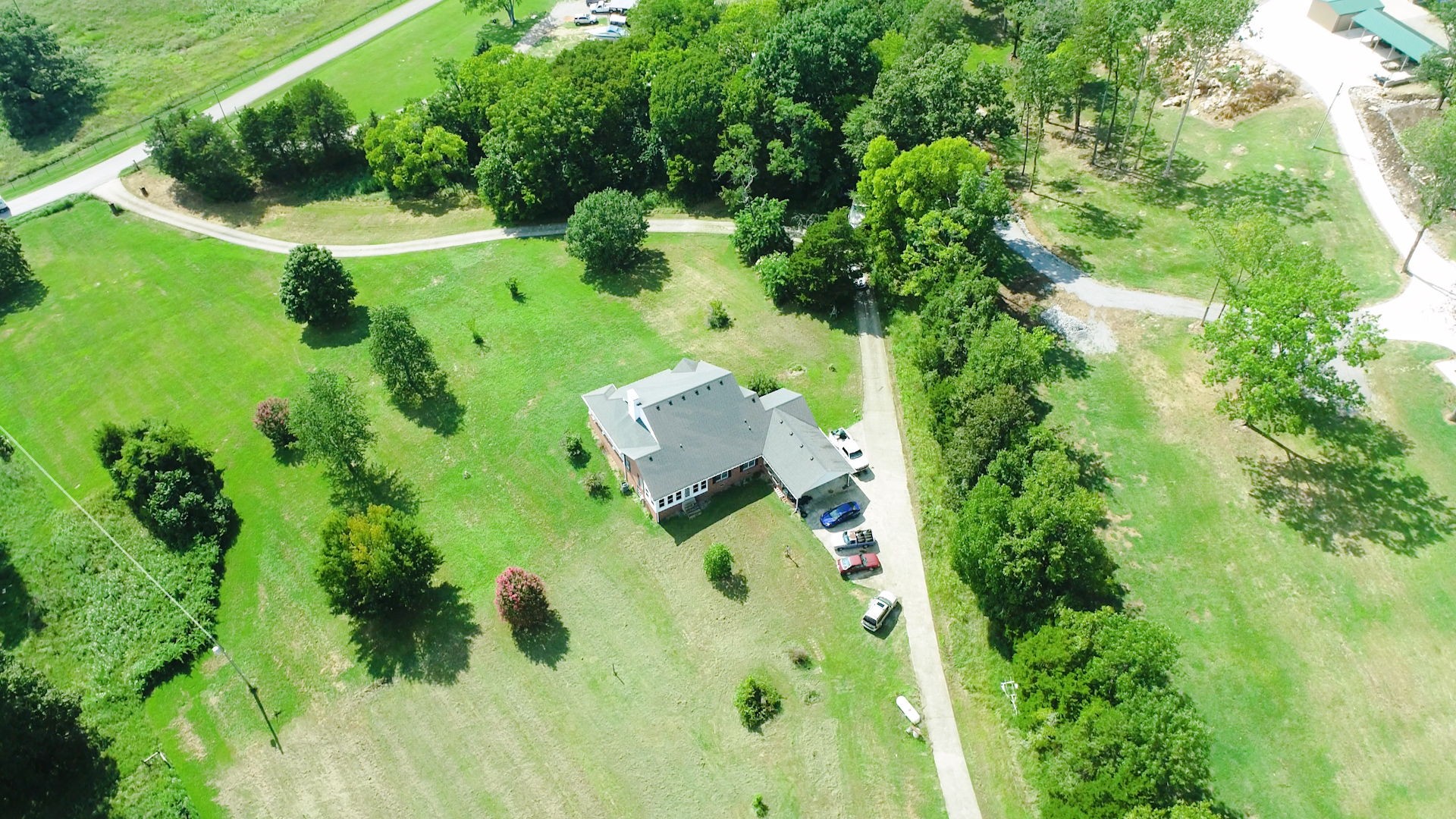 1985 Linwood Road Watertown, TN 37184 - Photo 26 of 57 an aerial view of residential house with outdoor space and trees all around