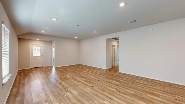 a view of empty room