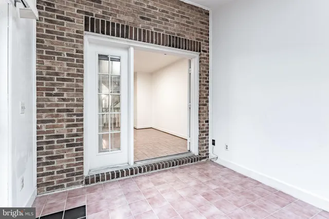 a view of a small space