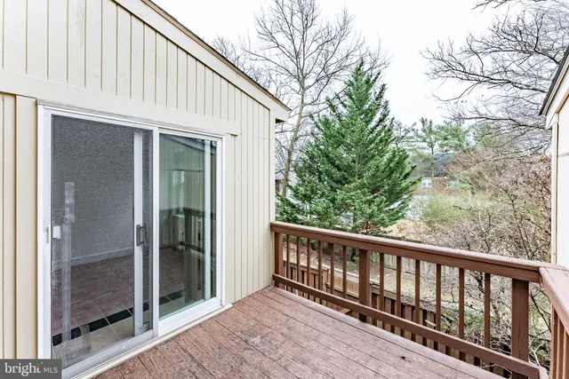 a view of a house with a deck