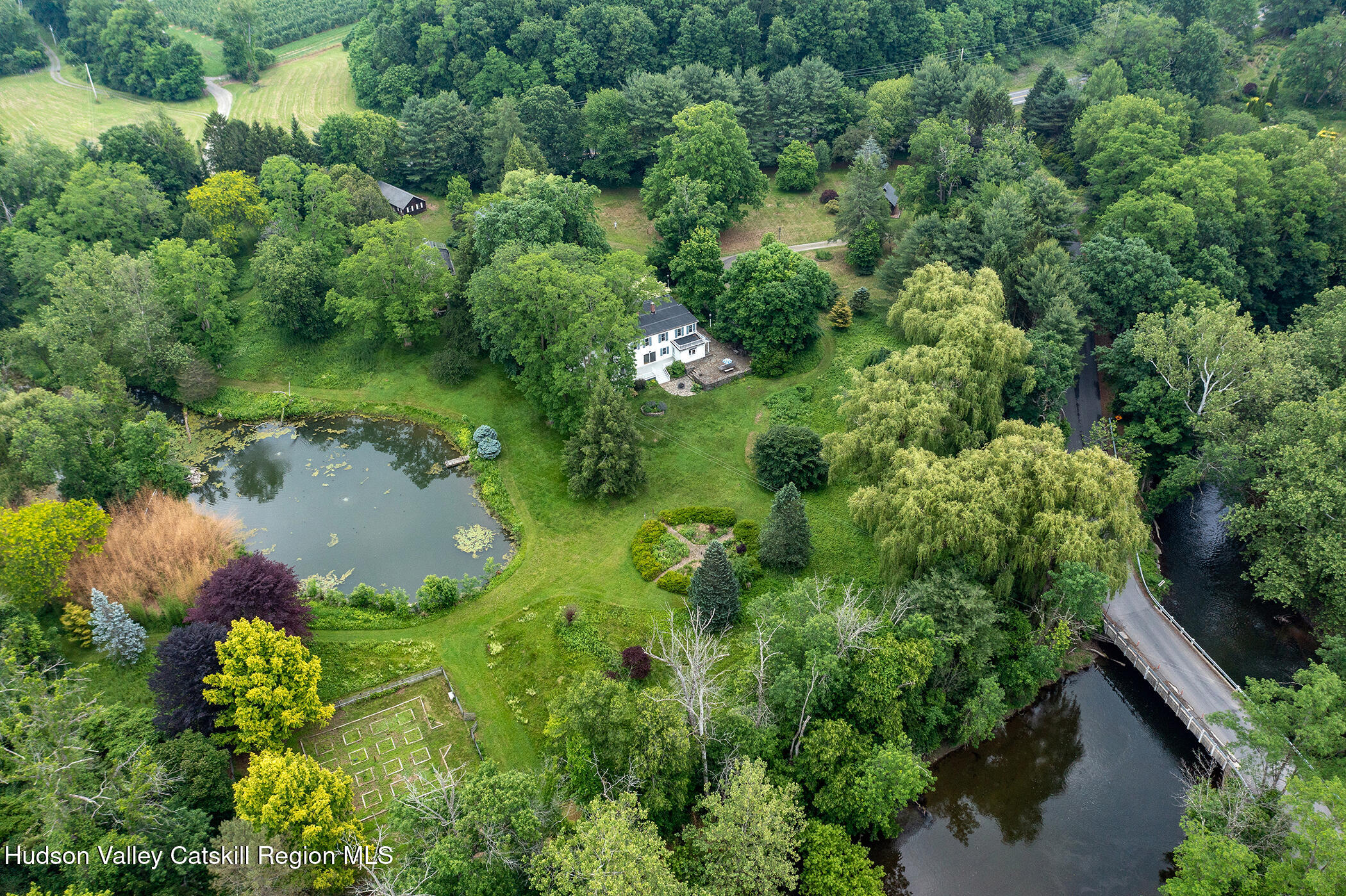 202 Buckwheat Bridge Road Germantown, NY 12526 - Photo 47 of 47 Aerial of property