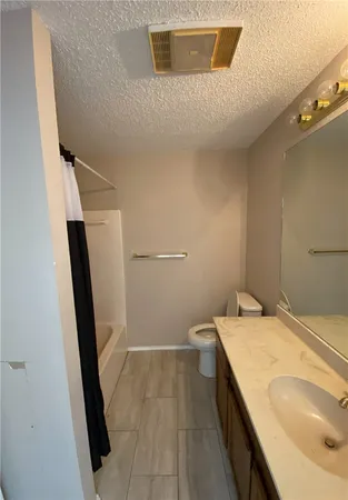 en empty room with windows