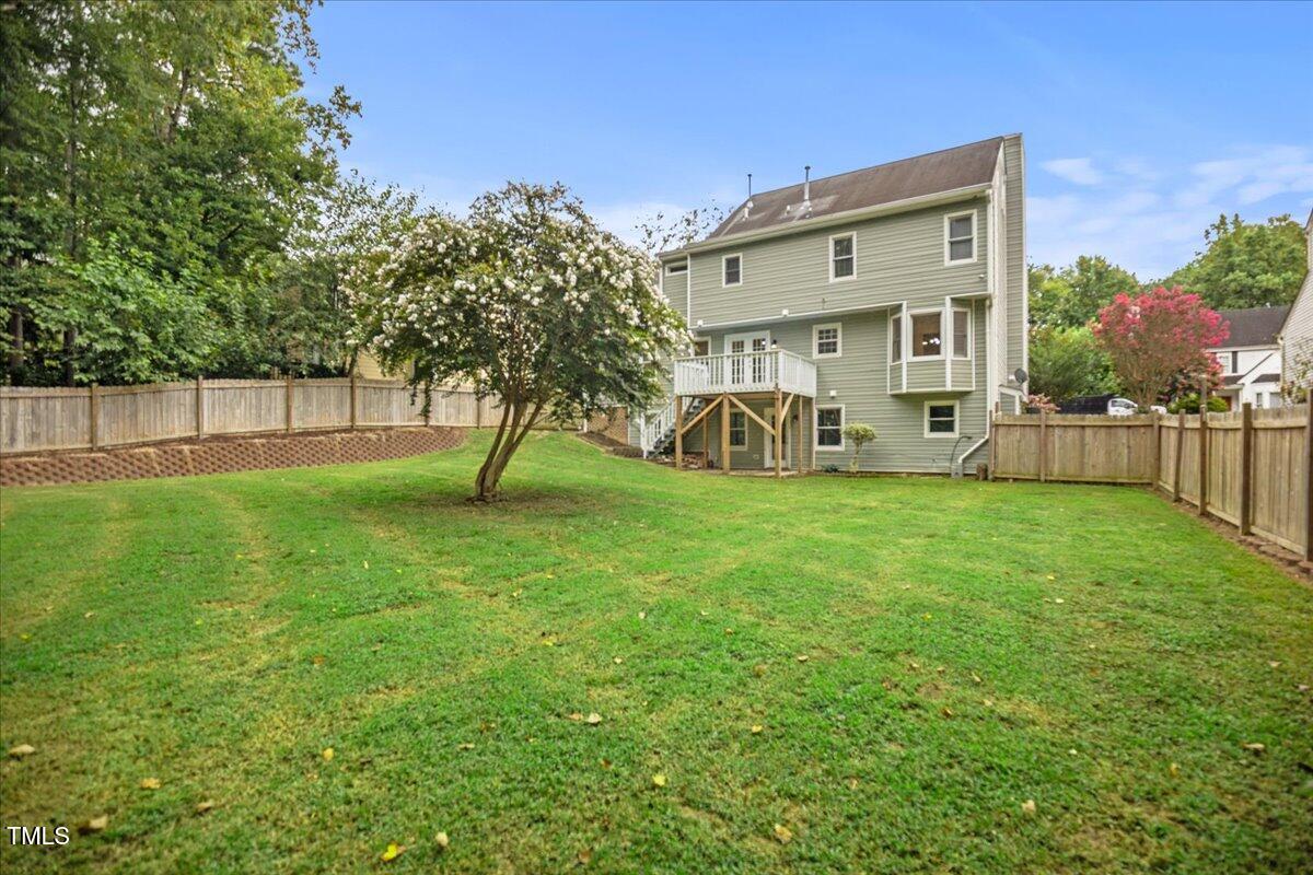 4309 Birmingham Way Raleigh, NC 27604 - Photo 58 of 60 a view of yard with swimming pool and sitting area