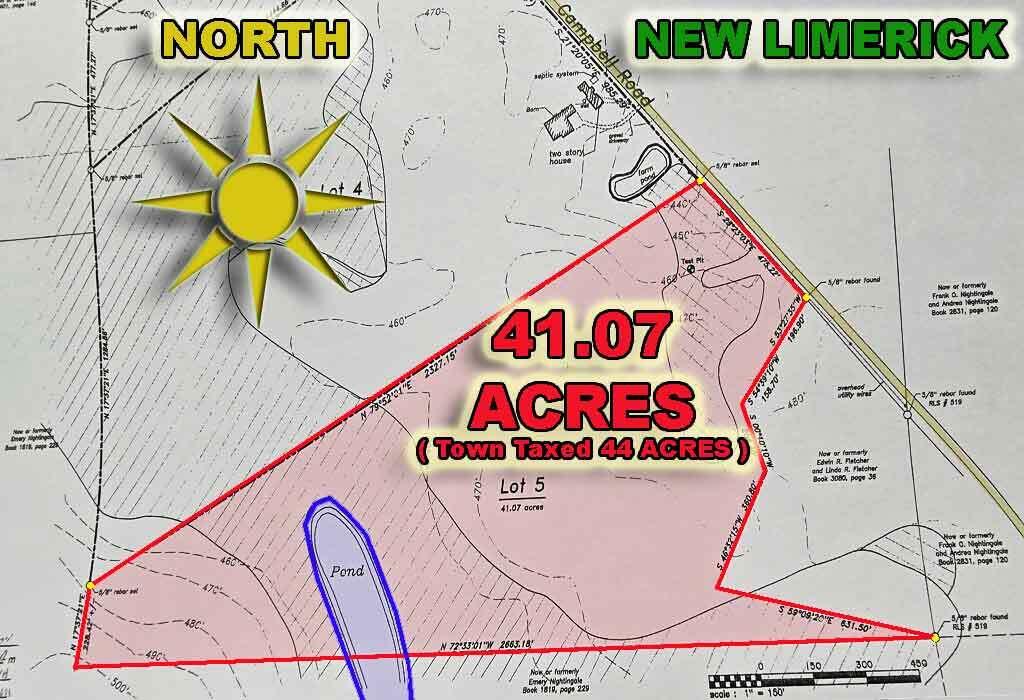 217 Campbell Road New Limerick, ME 04761 - Photo 80 of 92 surveyed-41-acres-new-limer