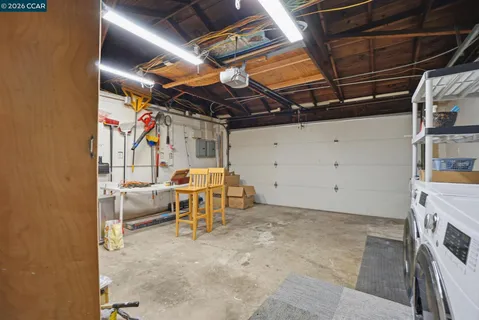 a view of storage and utility room