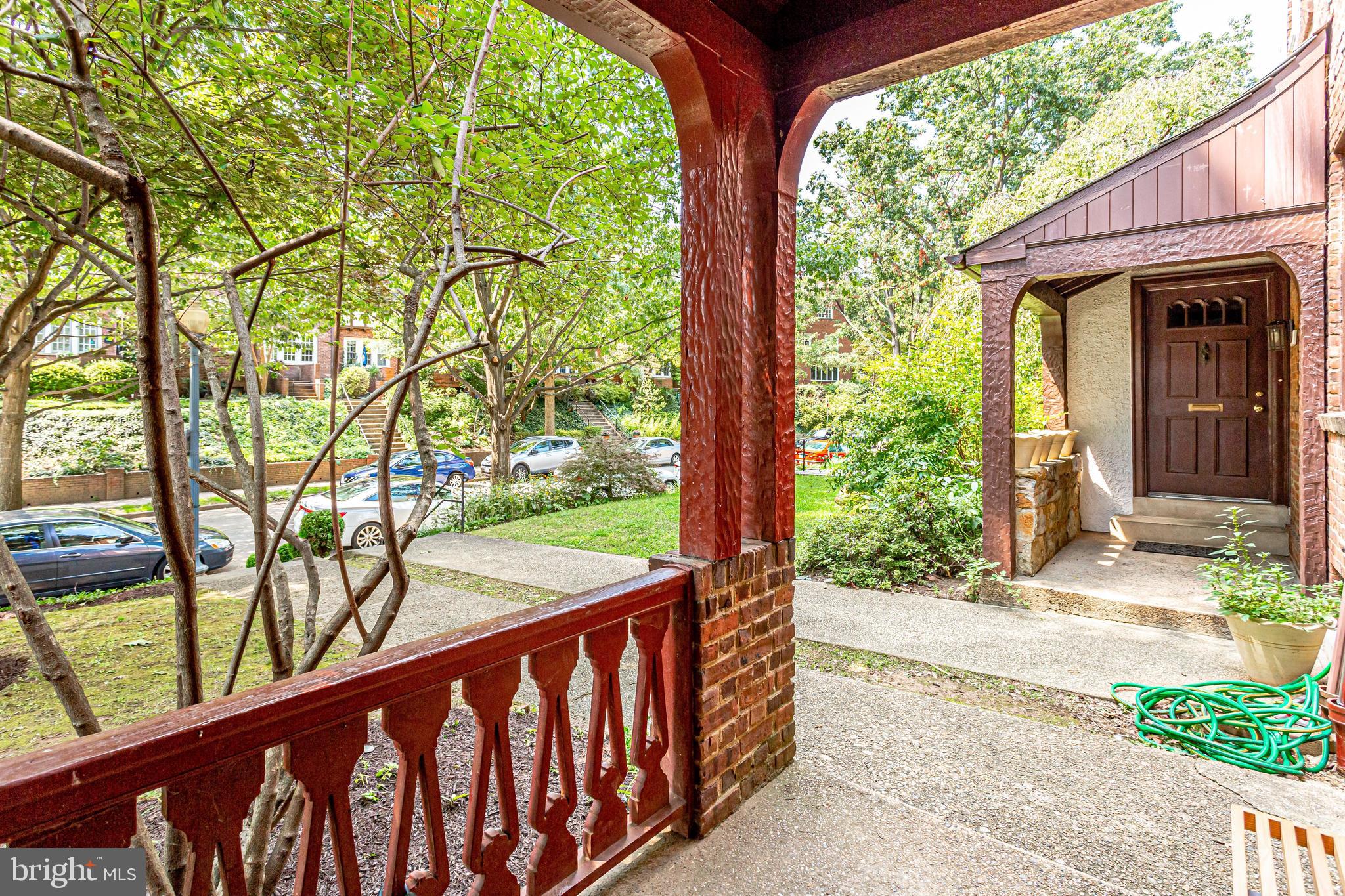1563 44th Street Northwest Washington, DC 20007 - Photo 5 of 46 Front entry with gorgeous woodworK