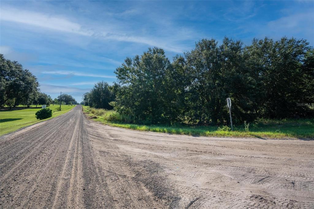 Yale Hammock Road Umatilla, FL 32784 - Photo 24 of 28 a view of a road with a yard